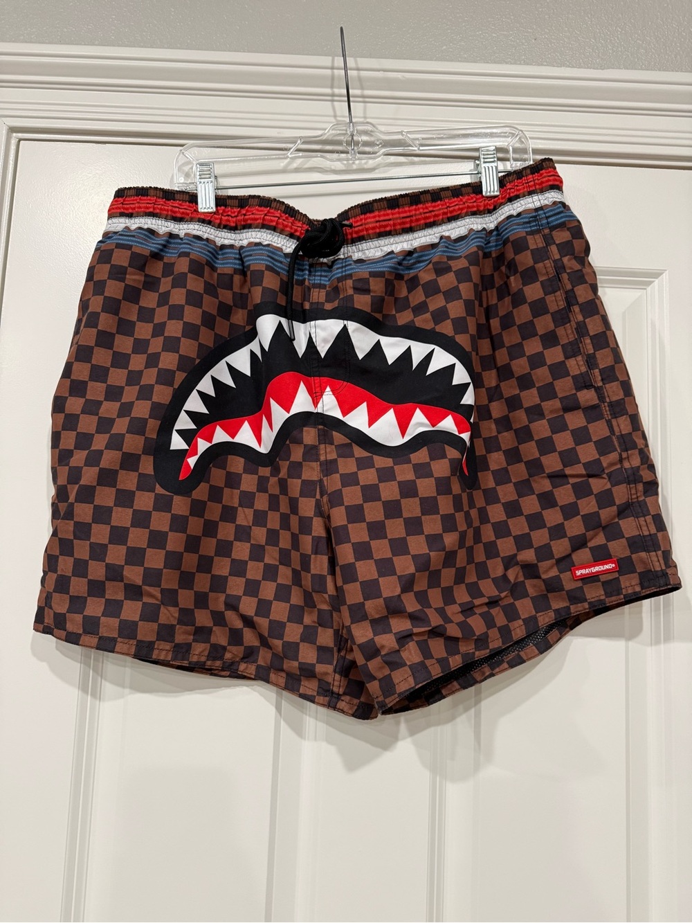 Sprayground SHARKS IN PARIS GT SWIM SHORTS Size XXL